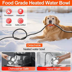 LQTTEK 3-temperature settings for adjustable warmth during cold days.