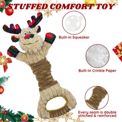 LSSYYQQ deer-tail crinkle close-up adds tactile sound interest for dogs.
