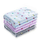 Luciphia 1 Pack 3 Blankets dots blue close-up — ultra-soft comfort for pets