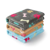 Luciphia 1Pack 3 Blankets packshot highlighting the value pack for pets.