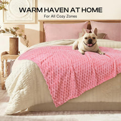 Luciphia dog blanket care machine washable for easy cleanup.