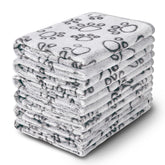 Luciphia dog blanket grey large 41x31 offers cozy warmth for pets