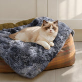 Luciphia large waterproof dog blanket inner layer protects furniture from spills and accidents.