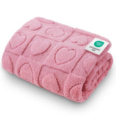 Luciphia small dog blanket pink 30x20 main image shows cozy warmth for pets