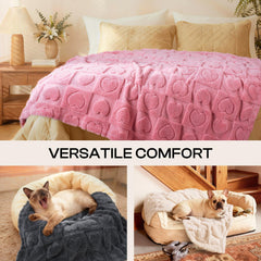 Luciphia warm sherpa and soft fleece layer adds luxurious warmth.