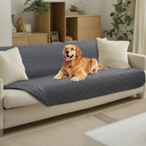 Luciphia waterproof couch cover blanket grey on sofa protects against spills