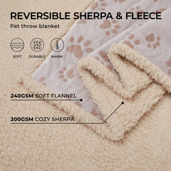 Luciphia furniture-protection blanket draped over sofa protecting from spills.