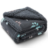 Luciphia waterproof pet blanket on sofa protects furniture from spills and fur