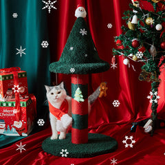 LUCKITTY sisal rope scratching surface provides durable cat-friendly scratching experience