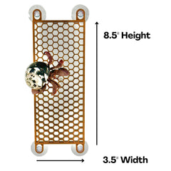 Lucky Critter Hermit Crab Ladder side view highlights multi-directional climbing