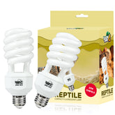 Lucky Herp 2-pack UVB reptile light for two terrariums