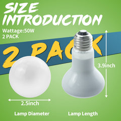 LUCKY HERP terrarium-heating-light illuminating warm zones for bearded dragons and turtles.