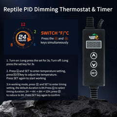 LUCKY HERP aluminium reflector: boosts UVA/UVB output and even heat distribution