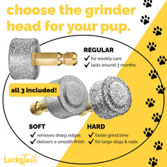 LUCKY TAIL hard head powers through thick nails