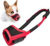 LUCKYPAW dog muzzle with soft mesh and strap for comfortable daily wear.