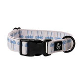 Lucy & Co. dog collar with a durable metal buckle for long-lasting daily wear.