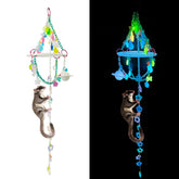 LUKHMELF glow-planet-moon sugar glider toy glows for nighttime exploration
