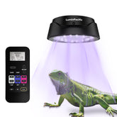 LuminPacific LED Reptiles Light with Remote panel view for precise day-night control.