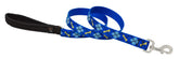 LupinePet Originals Dapper Dog Leash 6ft with padded handle for comfortable walks.