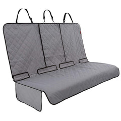 Lusso Gear car seat cover waterproof backseat protects against muddy paws and spills.