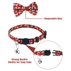 LUTER cat collar breakaway buckle closeup showing quick-release safety