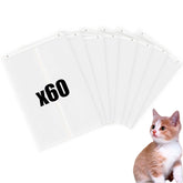 Luxrise cat litter box liners packaging highlights value and easy disposal.