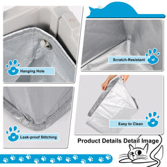 Luxrise Liner F base sin costuras evita derrames durante el uso.
