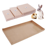 LWYMX disposable guinea pig cage liners 48x24 pack keeps cages tidy and easily replaced