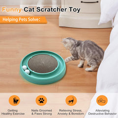 LYCTDD colorful cat toy track uses vibrant colors to boost visual interest during play