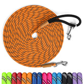 Lynxking long dog leash padded handle for comfortable training