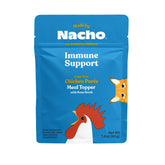 Made by Nacho immune-support cage-free chicken puree bone broth topper bowl enhances meal moisture