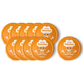 Made by Nacho wet cat food packaging shot showcases cage-free chicken and limited ingredients.