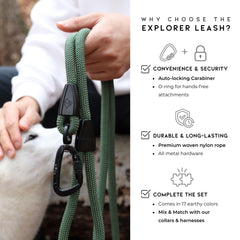 MADE TO ROAM Explorer leash autolocking carabiner for secure adventures