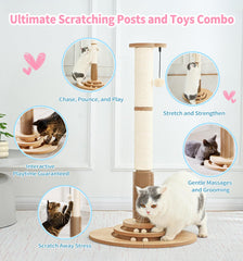 Made4Pets sisal texture promotes healthy scratching and paw-friendly use