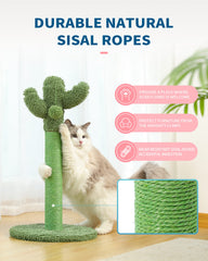 MADE 4 PETS round base with carpet finish delivers stable support during climbs and naps.