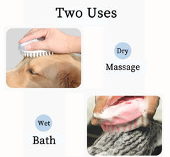 MAEELOU small dog brush reduces shedding for neat coats.