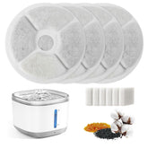 Magetang cat fountain filters pack—ideal-fit for 100oz fountain, easy replacement for fresher water