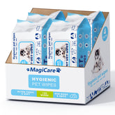 Magicare pet wipes 400-pack ready for quick on-the-go pet cleaning.