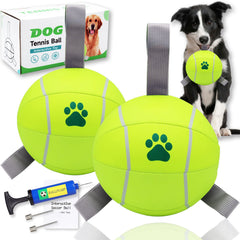 Magicorange 6-inch dog ball front view highlights durable PU for lasting fetch.