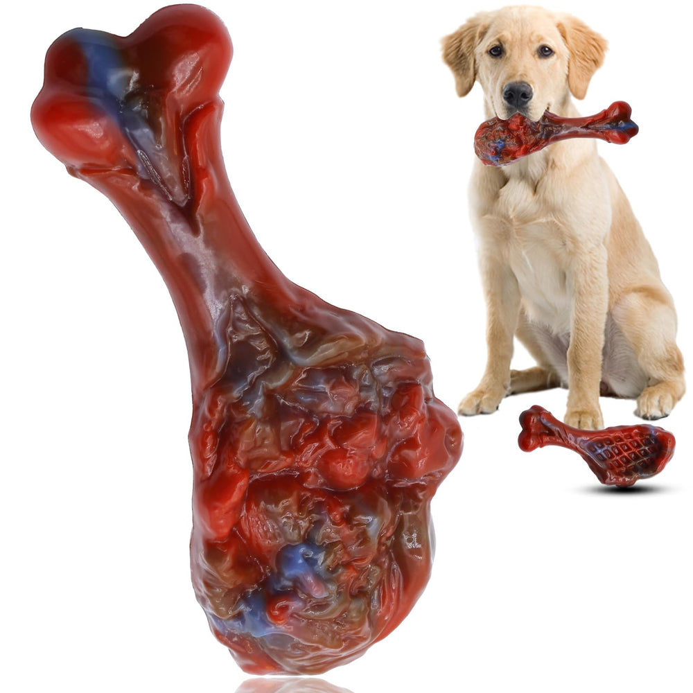 Magicorange beef-flavored nylon dog chew toy designed for tough chewers