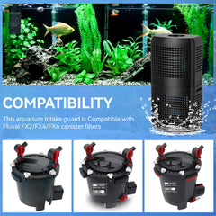 Magluv intake guard reduces debris entry while protecting inhabitants.