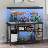 MAHANCRIS 55-75 gallon stand top view shows large tank support