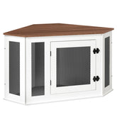 MAHANCRIS corner dog crate assembly instructions simplify setup and placement