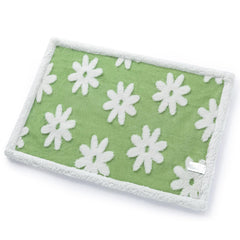 Maidewow jacquard shag blue cloud pattern adds stylish pet comfort.