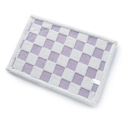 Maidewow waterproof pet blanket blue cloud jacquard closeup adds luxe style and warmth.