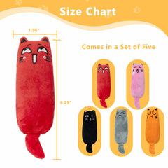 Maiiu catnip toys bright cartoon designs enhance playtime