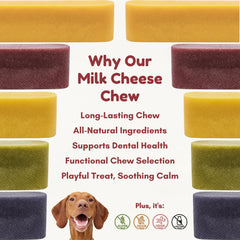 Majestic Pet Himalayan yak cheese chews featuring protein-rich base and natural ingredients.
