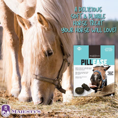 Majesty's PillEase pliable texture close-up demonstrates easy breakability for pill sizing.