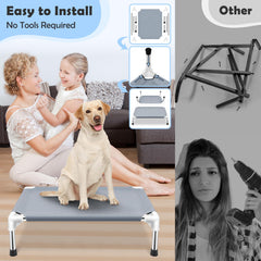 Makerfire soft cotton fabric dog bed feels gentle on skin and keeps pets comfortable