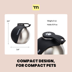 MalsiPree BPA-free stainless steel construction ensures safe, durable hydration gear.
